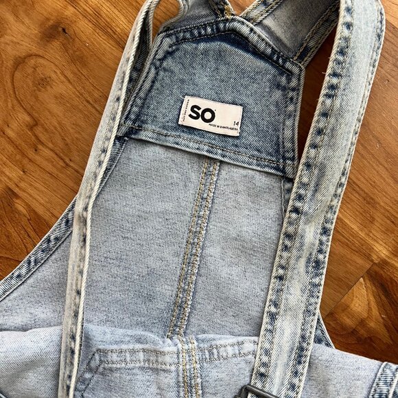 SO girls bib overalls - Picture 4 of 5